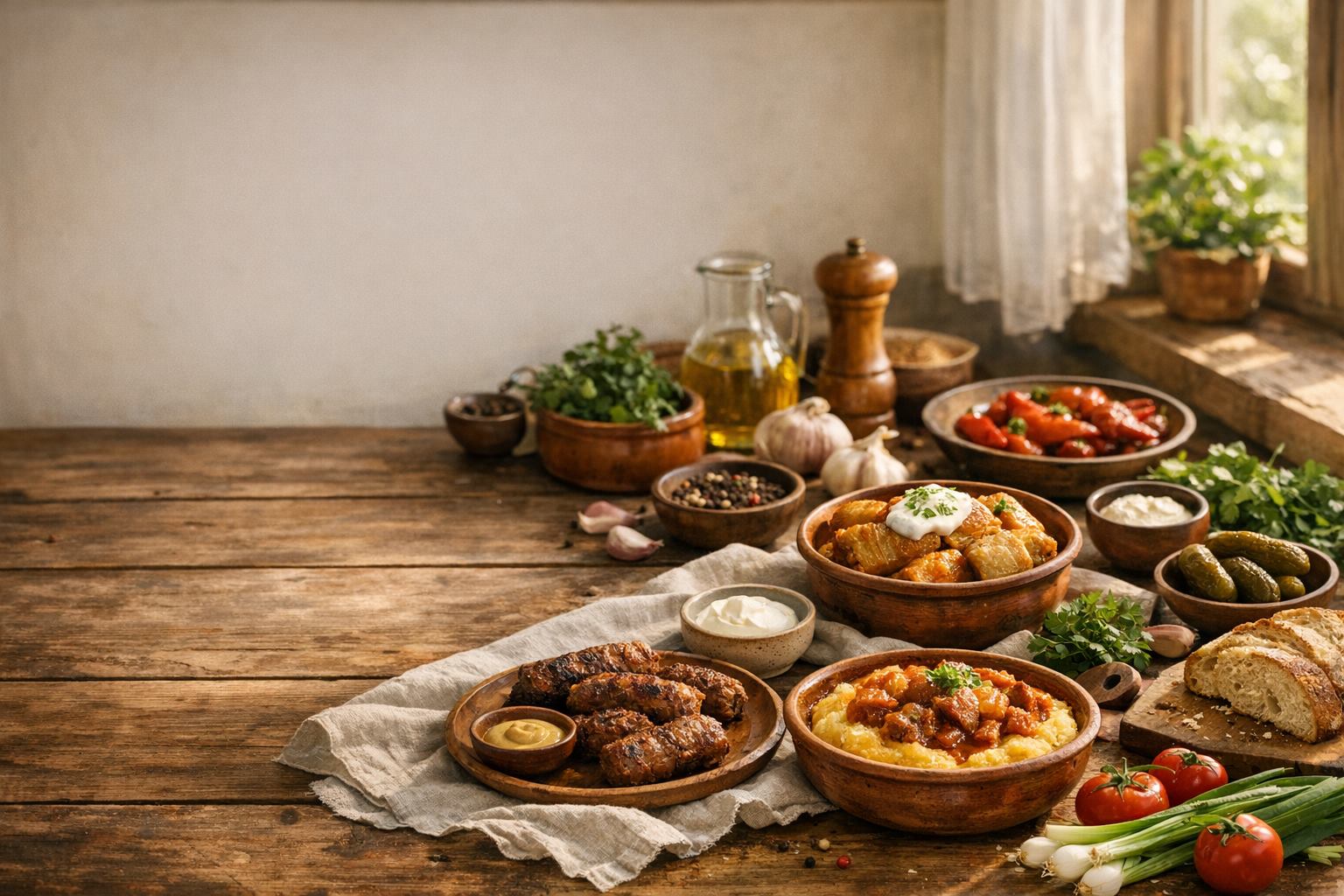 Home cooking table with recipes and kitchen guides from kuchniatwist