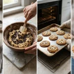 Food photo for Perfectly Chewy Chocolate Chip Cookies with Crispy Edges, published on kuchniatwist.