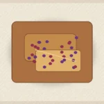 Sliced berry yogurt loaf cake with mixed berries and tender crumb on a plate.